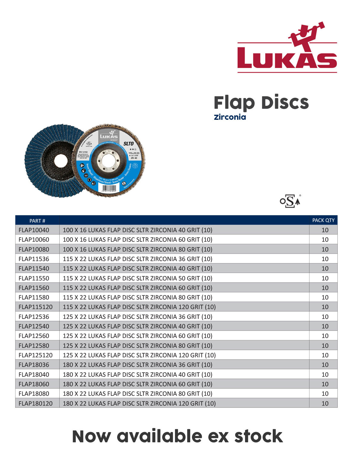 Lukas-flap-discs